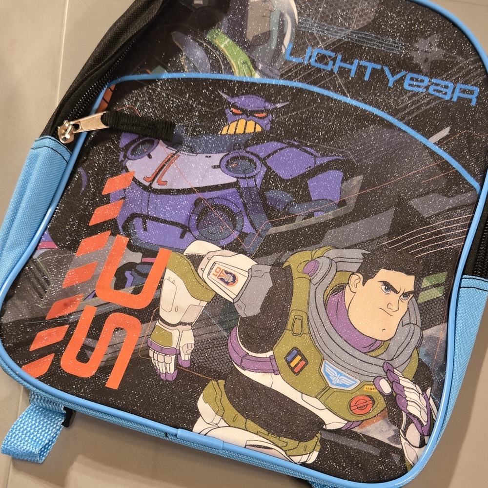 Buzz Lightyear Kids Mini Backpack - Blue and Black